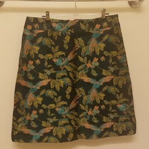 Leiffsdottir Anthropologie Shangri-la Bird Skirt